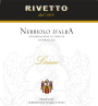 Rivetto Lirano Nebbiolo d'Alba 2008 Front Label