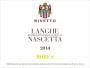 Rivetto Borea Nascetta 2014 Front Label