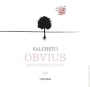 Salcheto 'Obvius' Rosato 2013 Front Label