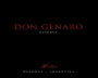 Don Genaro Reserva Malbec 2012 Front Label