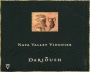Darioush Signature Viognier 2007  Front Label