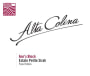 Alta Colina Ann Block Petite Sirah 2014 Front Label