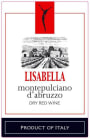 Lisabella Montepulciano d'Abruzzo 2009 Front Label