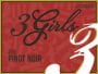 Oak Ridge Winery 3 Girls Pinot Noir 2015  Front Label