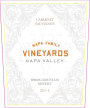 Napa Family Vineyards Spring Mountain District Cabernet Sauvignon 2014  Front Label