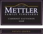 Mettler Family Vineyards Cabernet Sauvignon 2006 Front Label