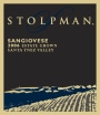 Stolpman Vineyards Ballard Canyon Sangiovese 2006 Front Label