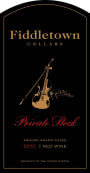 Fiddletown Private Stock 2010  Front Label