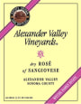 Alexander Valley Vineyards Dry Rose of Sangiovese 2007 Front Label