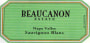 Beaucanon Sauvignon Blanc 2011 Front Label