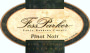 Fess Parker Bien Nacido Vineyard Pinot Noir 2005  Front Label