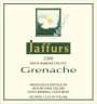 Jaffurs Grenache 2008 Front Label