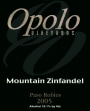 Opolo Mountain Zinfandel 2005  Front Label