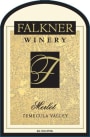 Falkner Winery Merlot 2009  Front Label