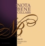 Nota Bene Cellars Syrah 2007 Front Label