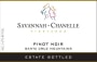 Savannah-Chanelle Estate Pinot Noir 2012 Front Label