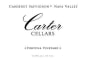 Carter Cellars Fortuna Vineyard Cabernet Sauvignon 2014 Front Label