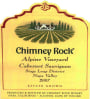 Chimney Rock Alpine Vineyard Cabernet Sauvignon 2007 Front Label