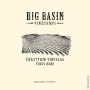 Big Basin Coastview Vineyard Pinot Noir 2014 Front Label