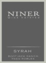 Niner Bootjack Ranch Syrah 2004  Front Label