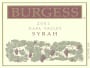 Burgess Syrah 2001 Front Label