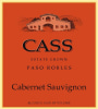 Cass Winery Cabernet Sauvignon 2007 Front Label