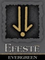 Efeste Evergreen Riesling 2014 Front Label