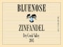 Bluenose Wines Zinfandel 2003 Front Label