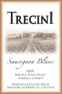 Trecini Cellars Sauvignon Blanc 2008  Front Label