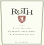 Roth Estate Alexander Valley Cabernet Sauvignon 2003  Front Label