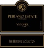 Peirano Estate Viognier 2011  Front Label