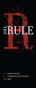 BNA Wine Group 'The Rule' Cabernet Sauvignon 2011 Front Label