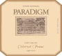 Paradigm Cabernet Franc 2001 Front Label