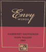 Envy Wines Cabernet Sauvignon 2007  Front Label