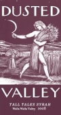 Dusted Valley Tall Tales Syrah 2008 Front Label