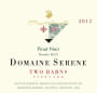 Domaine Serene Two Barns Vineyard Pinot Noir 2012 Front Label