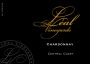 Leal Vineyards Chardonnay 2015 Front Label