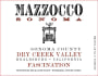 Mazzocco Fascination Blend 2012 Front Label