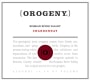 Orogeny Vineyards Chardonnay 2015 Front Label