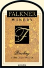 Falkner Winery Riesling 2014 Front Label