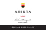 Arista Winery Toboni Vineyard Pinot Noir 2009 Front Label