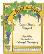 Nickel & Nickel Copper Streak Cabernet Sauvignon 2014 Front Label