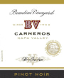 Beaulieu Vineyard Carneros Pinot Noir 2010 Front Label