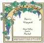 Nickel & Nickel Harris Vineyard Merlot 2007 Front Label