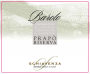 Schiavenza Prapo Riserva Barolo 2006 Front Label