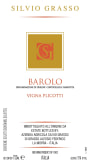 Silvio Grasso Barolo Vigna Plicott 2009 Front Label