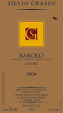 Silvio Grasso Barolo L'Andre 2004 Front Label