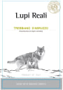 Valle Reale Lupi Reali Trebbiano d'Abruzzo 2012 Front Label
