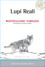 Valle Reale Lupi Reali Montepulciano d'Abruzzo 2011 Front Label