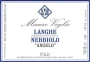 Mauro Veglio Langhe Angelo Nebbiolo 2010 Front Label
